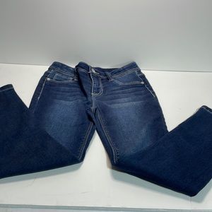 Kids knit denim jeans